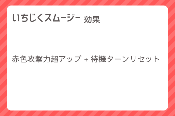 【いちじくスムージー】レシピ・レシピ入手・素材入手・効果